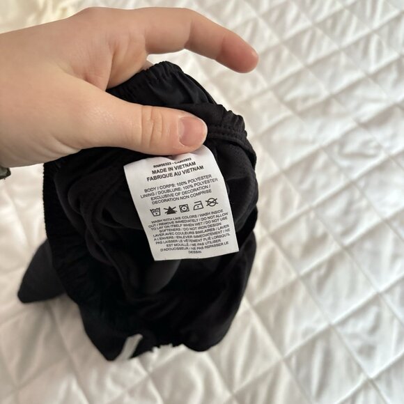 Nike Womens Dri-Fit Running Shorts Womens Size XS Black Drawstring Liner - Picture 6 of 9